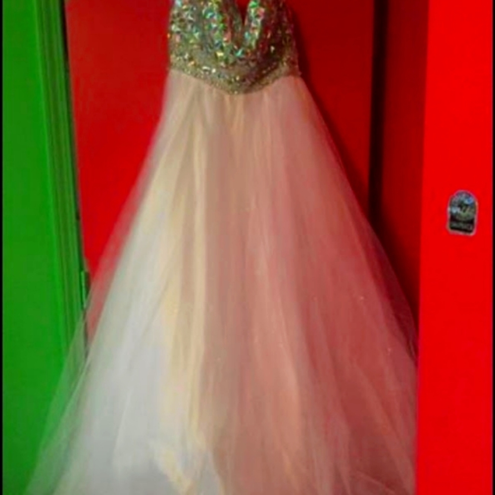 Barely pink formal